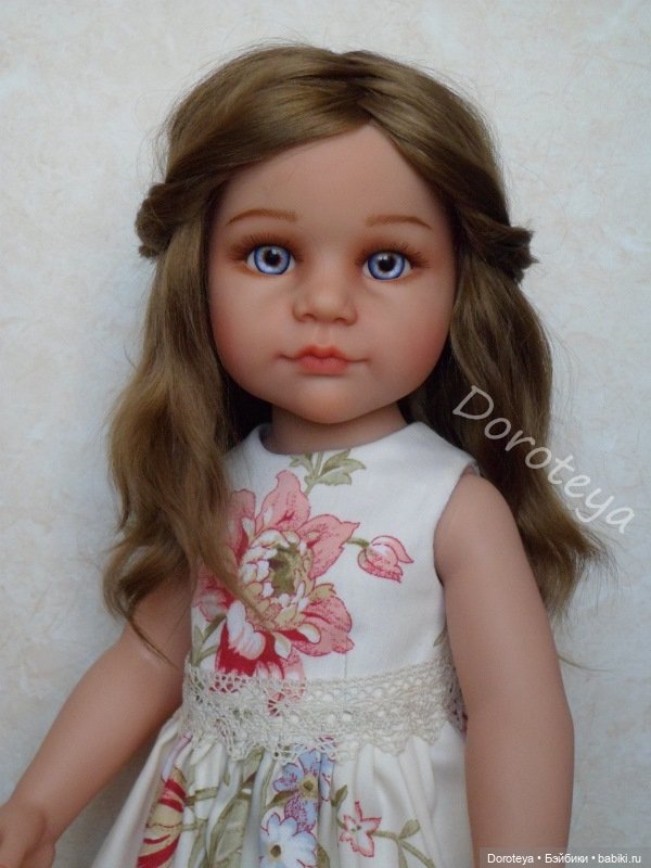 Девочка Юленька-милая очаровашечка. Куколка от Gotz моими глазами (фото 3)
