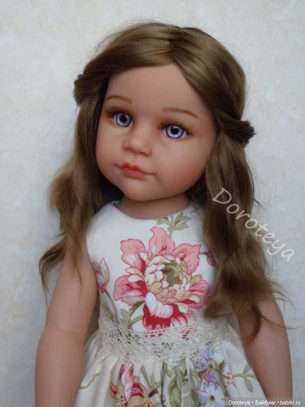 Девочка Юленька-милая очаровашечка. Куколка от Gotz моими глазами (фото 7)