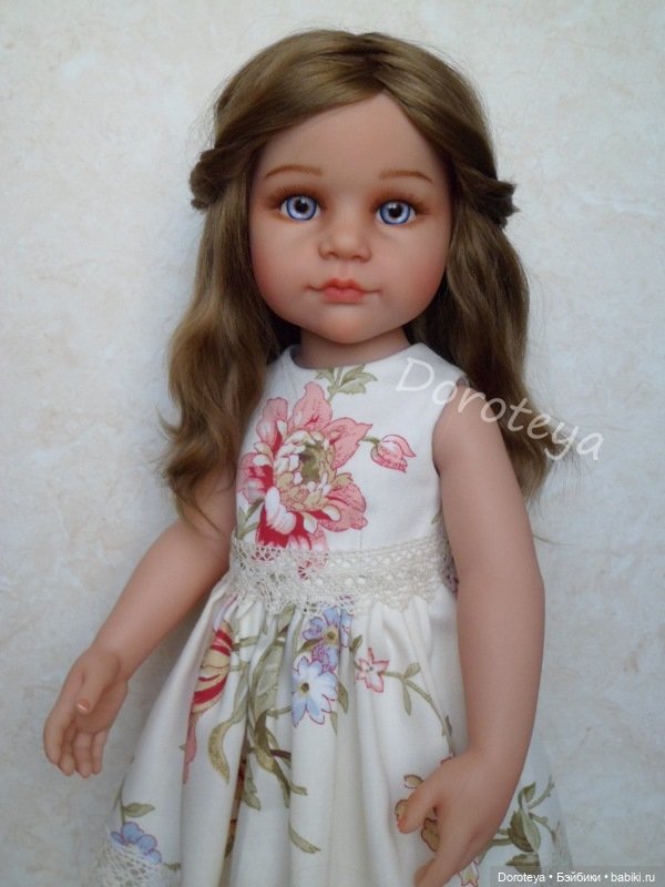 Девочка Юленька-милая очаровашечка. Куколка от Gotz моими глазами (фото 9)