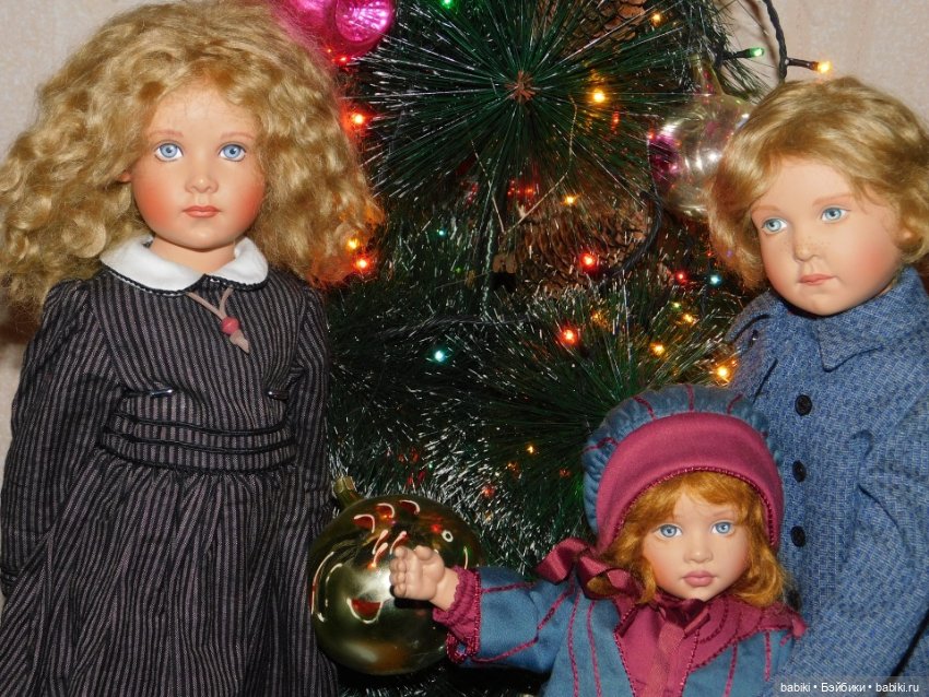 Рождество у елки. Моя коллекция на сегодняшний день. 2 часть