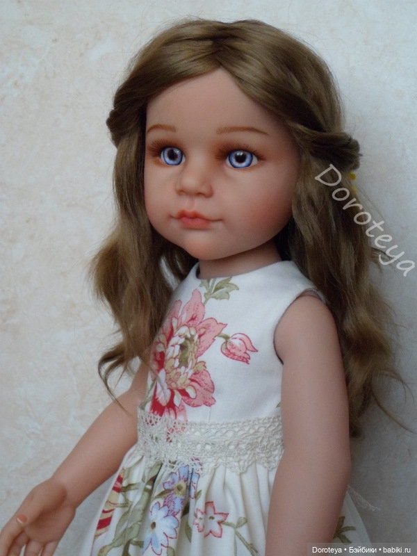 Девочка Юленька-милая очаровашечка. Куколка от Gotz моими глазами (фото 10)