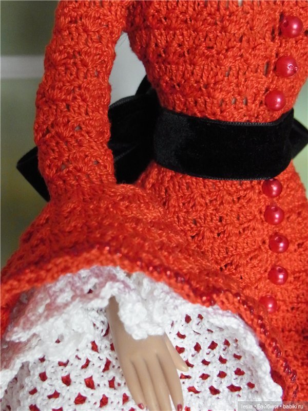 Вязаные наряды для кукол Тоннер (фото 7)