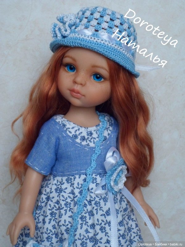 Малышка Эрика-рыжеволосая девочка! Куколка от Paola Reina (фото 9)