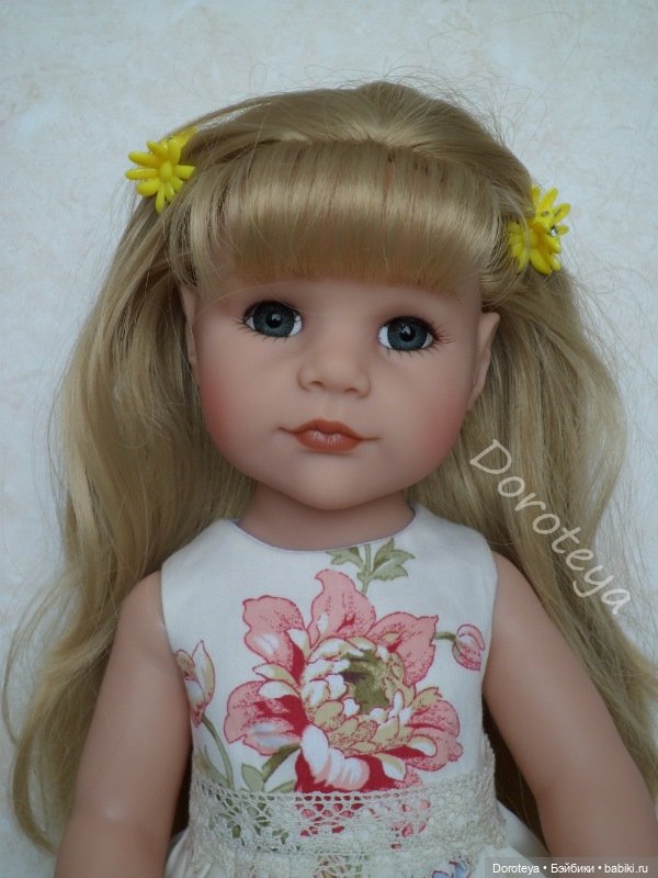 Девочка Юленька-милая очаровашечка. Куколка от Gotz моими глазами