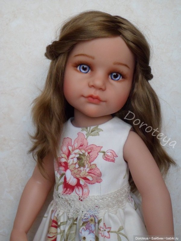 Девочка Юленька-милая очаровашечка. Куколка от Gotz моими глазами (фото 2)