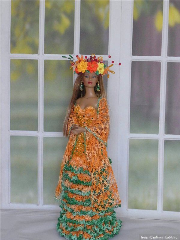 Тематические(вязаные) наряды для кукол Тоннер 16 (фото 7)