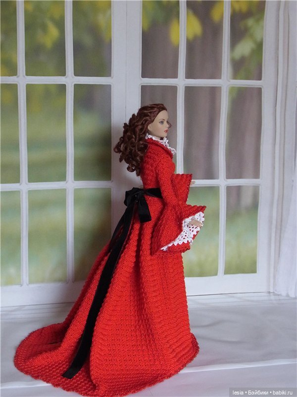 Вязаные наряды для кукол Тоннер (фото 3)