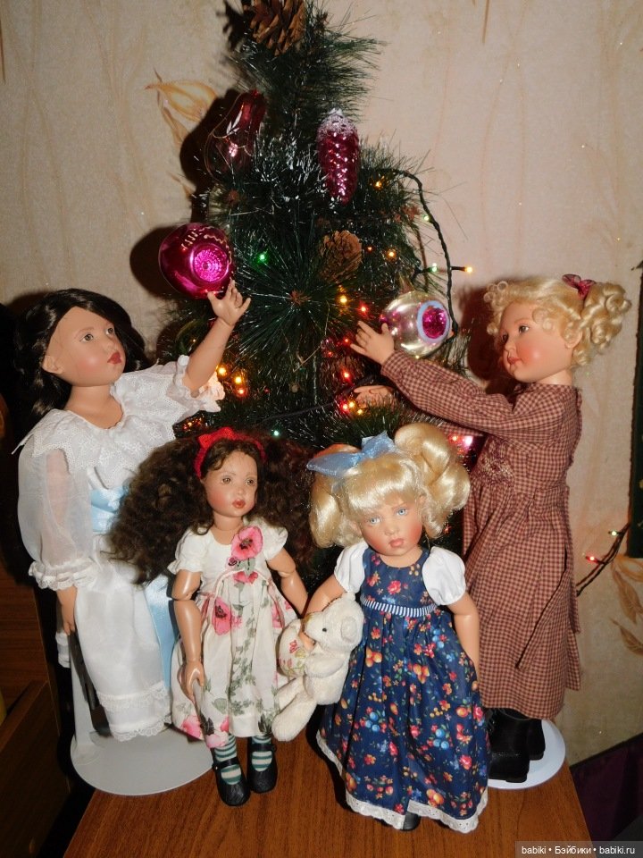 Рождество у елки. Моя коллекция на сегодняшний день. 1 часть