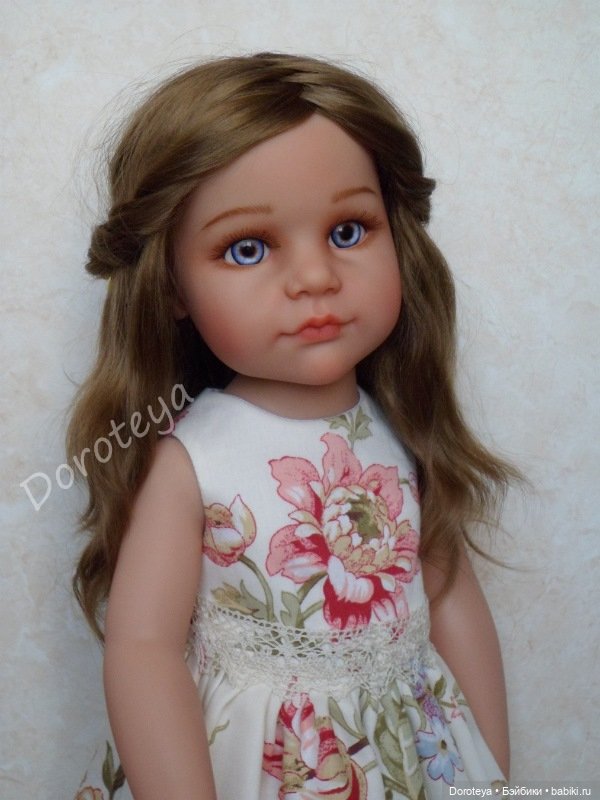 Девочка Юленька-милая очаровашечка. Куколка от Gotz моими глазами (фото 6)