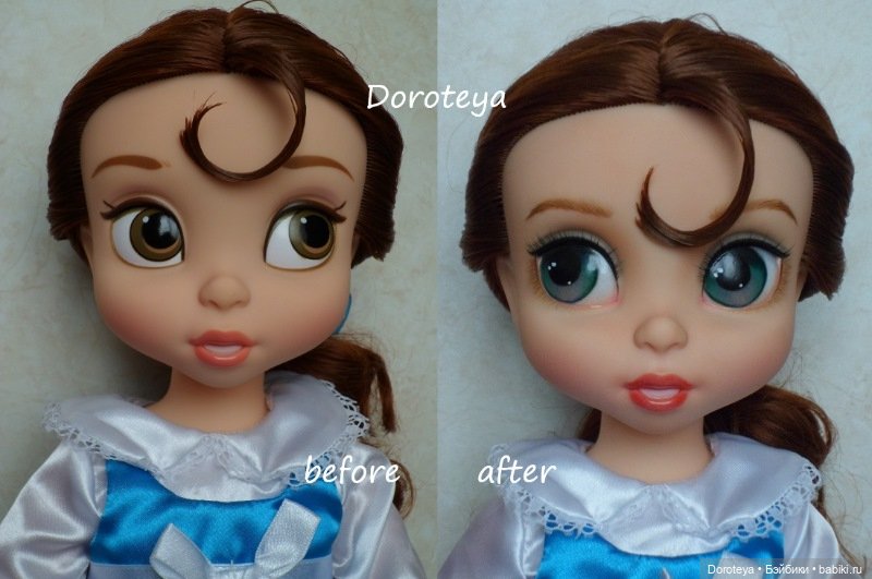 Малышка Белль от Disney Animators - какой ее вижу я