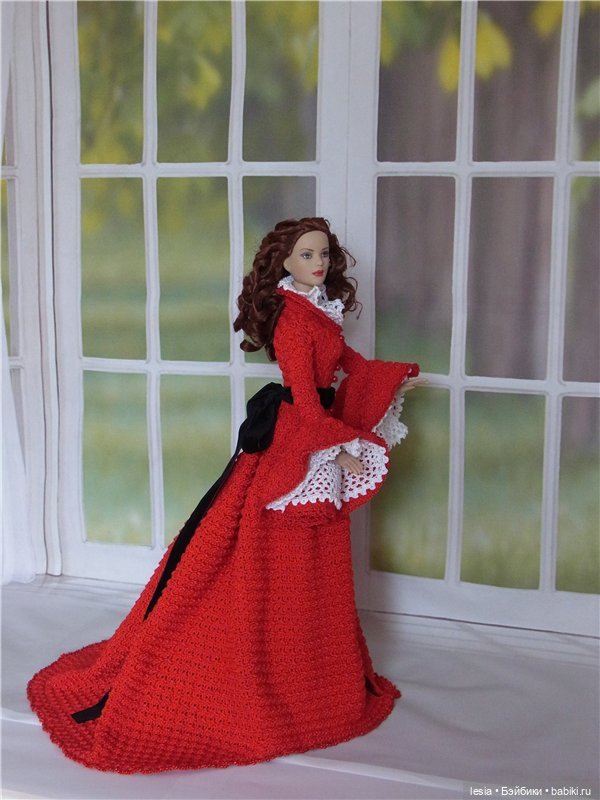 Вязаные наряды для кукол Тоннер (фото 2)