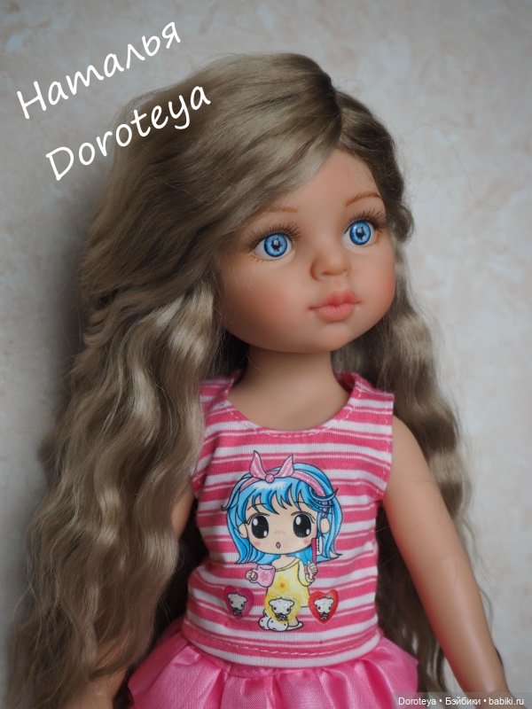 И снова я с куклами Paola Reina. Немного их преобразила (фото 9)