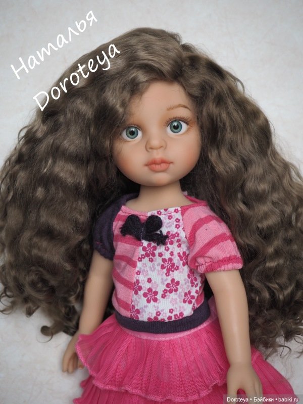 И снова я с куклами Paola Reina. Немного их преобразила