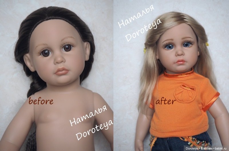 Катюшенька от Effanbee Tonner. Наше преображение