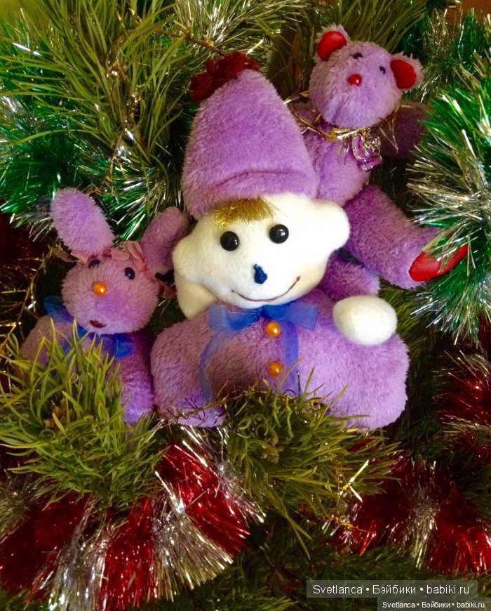 Веселая компания у елочки (фото 4)