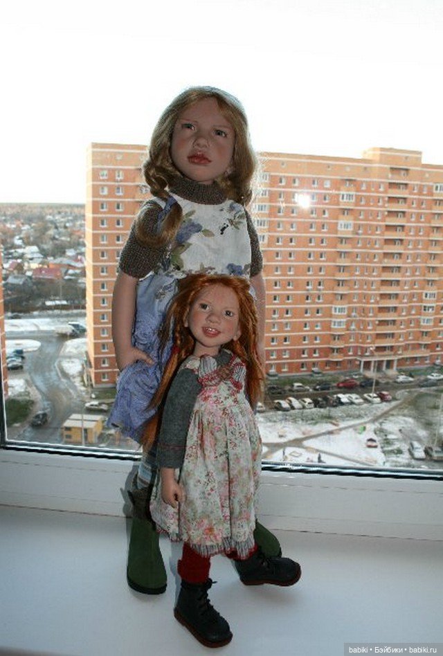 Коллекционные куклы Мариетта и Валери от Zwergnase (фото 3)