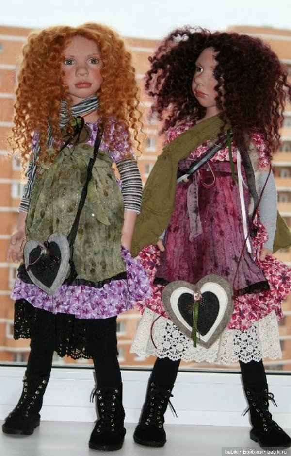 Аннефит и Маделиф - коллекционные куклы Zwergnase (фото 5)