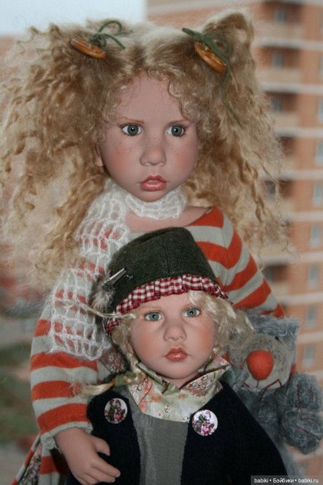 Первые Малышки Цвергназе. Коллекционные куклы