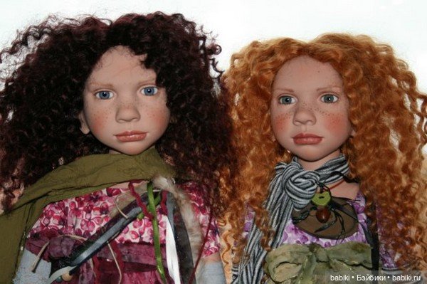 Аннефит и Маделиф - коллекционные куклы Zwergnase (фото 10)