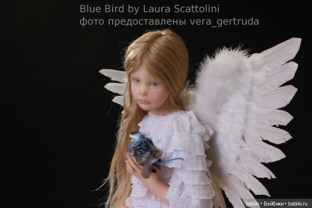 Blue Bird - новая кукла Лауры Скаттолини