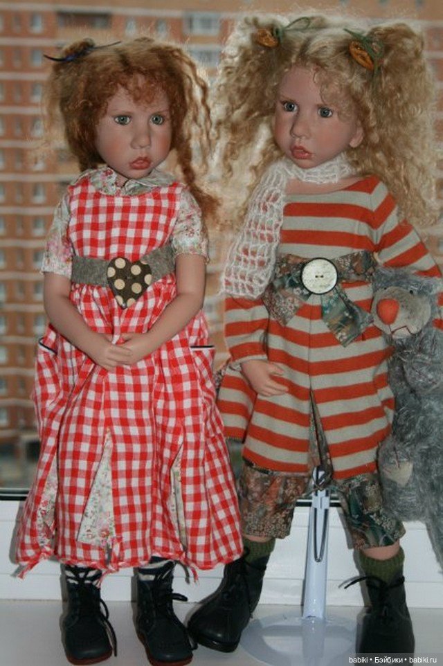 Первые Малышки Цвергназе. Коллекционные куклы