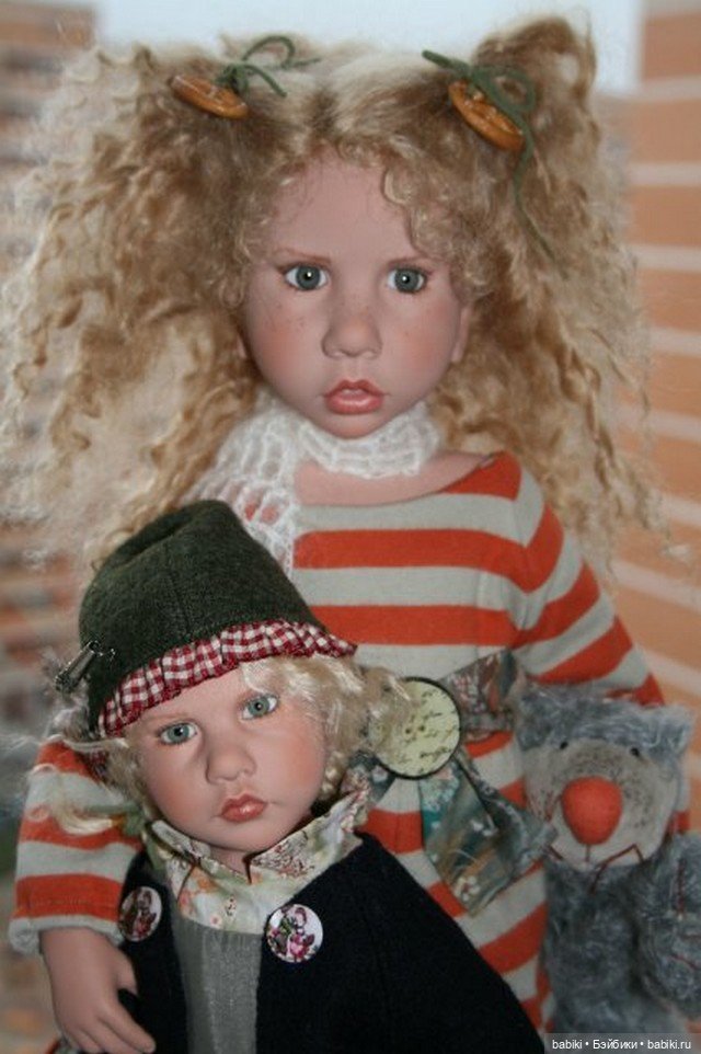 Первые Малышки Цвергназе. Коллекционные куклы
