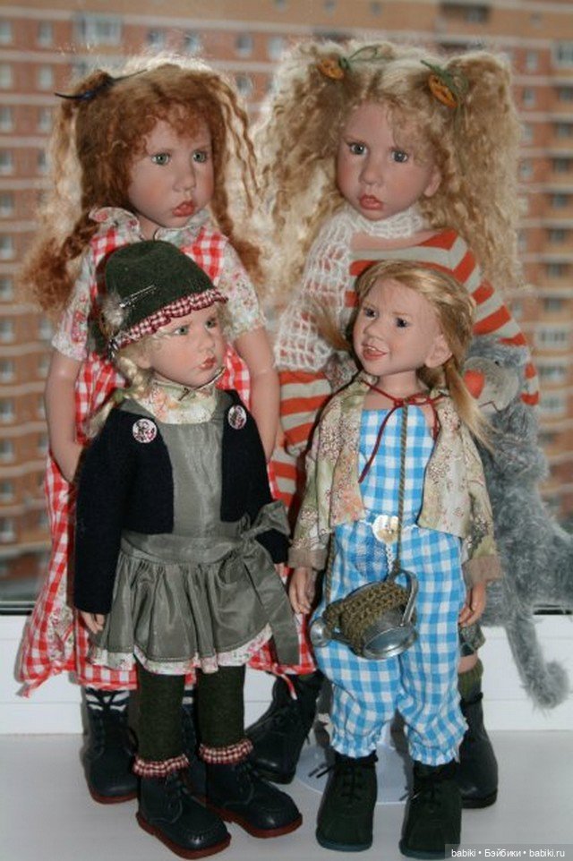 Первые Малышки Цвергназе. Коллекционные куклы