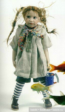 Коллекционные куклы Zwergnase - Fridalinda, Siri и Anne-Johanne