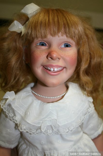Zoe, коллекционная кукла, созданная Анне Митрани для Gotz (фото 5)