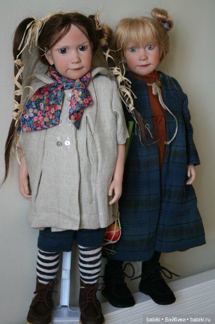 Коллекционные куклы Zwergnase - Fridalinda, Siri и Anne-Johanne