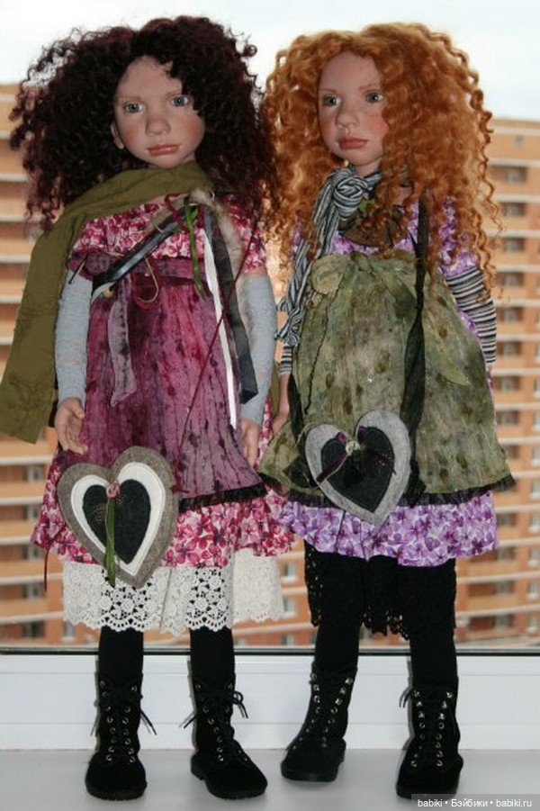 Аннефит и Маделиф - коллекционные куклы Zwergnase (фото 6)