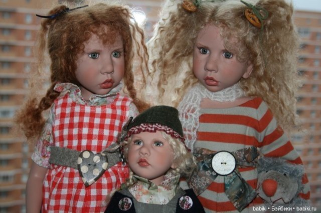 Первые Малышки Цвергназе. Коллекционные куклы (фото 6)