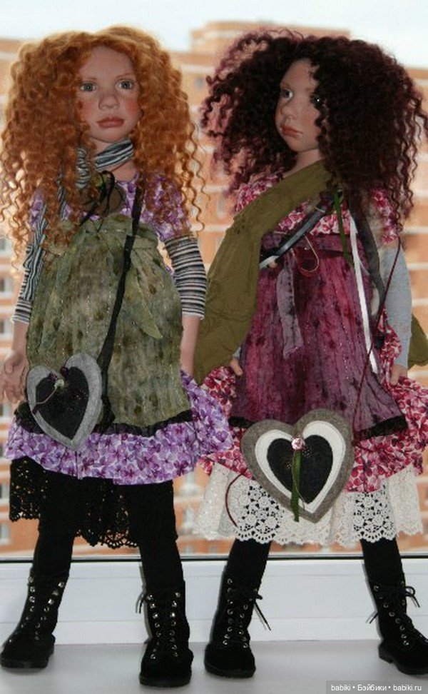 Аннефит и Маделиф - коллекционные куклы Zwergnase