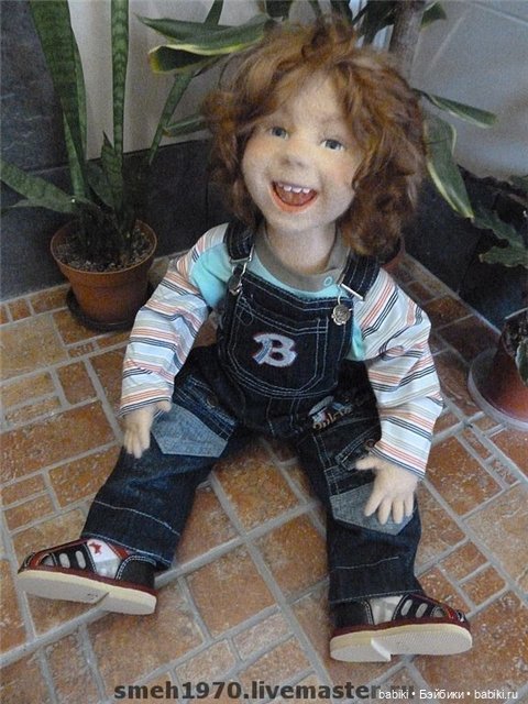 Женька - кукла Светланы Механошиной