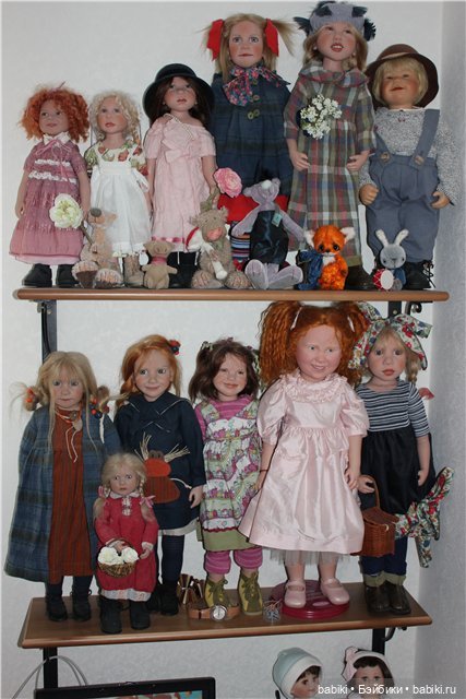 Мои любимые куклы — Домашние коллекции кукол: фото собраний