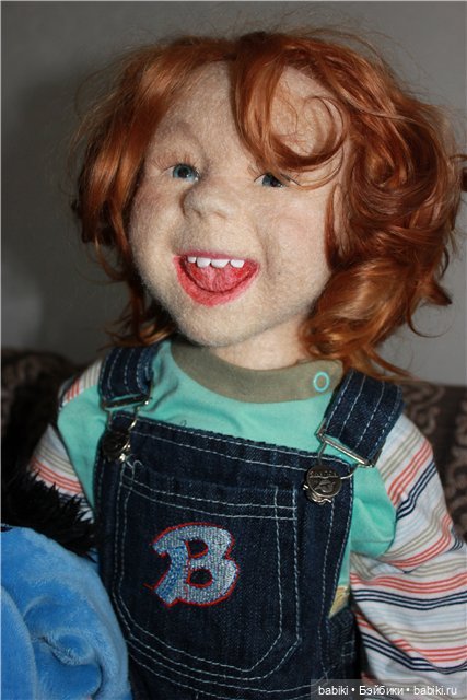 Женька - кукла Светланы Механошиной (фото 2)