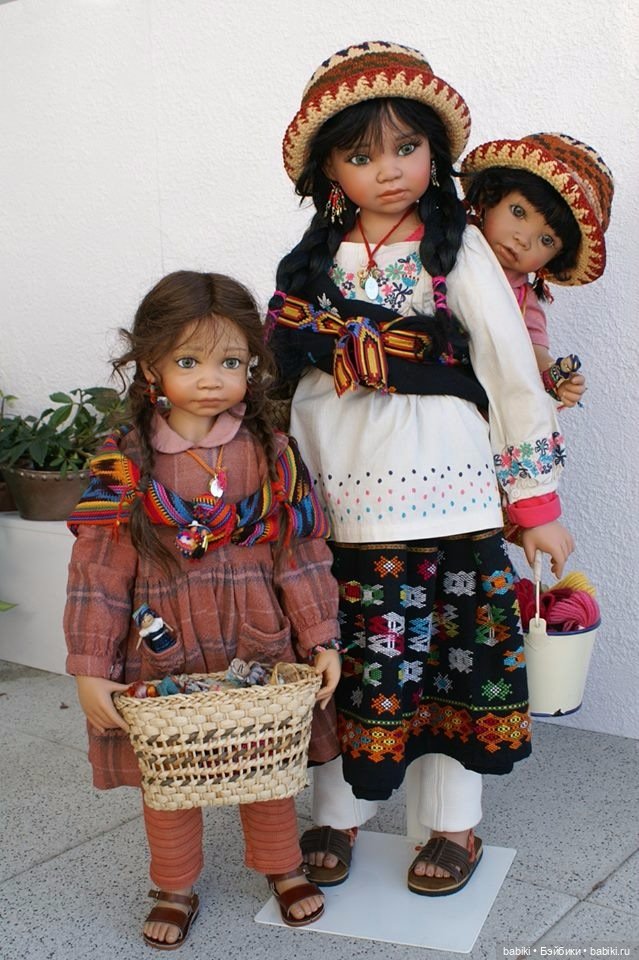 Этнические коллекционные куклы от Angela Sutter. Часть четвертая, заключительная