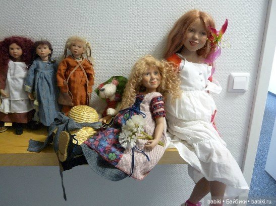 Фотогалерея кукол и мишек Zwergnase. Коллекционные куклы