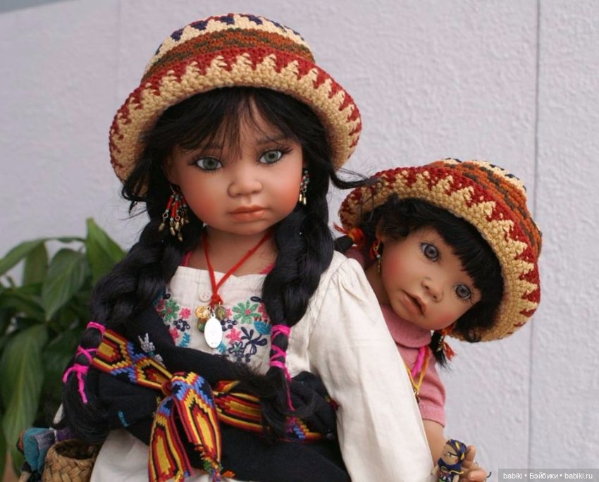 Этнические коллекционные куклы от Angela Sutter. Часть четвертая, заключительная (фото 7)
