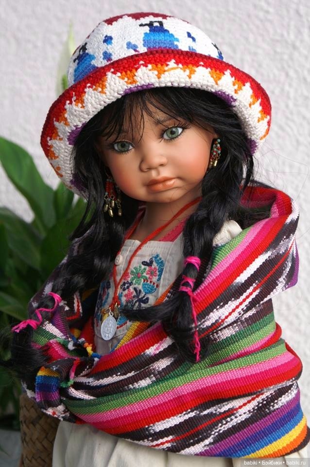 Этнические коллекционные куклы от Angela Sutter. Часть четвертая, заключительная (фото 2)