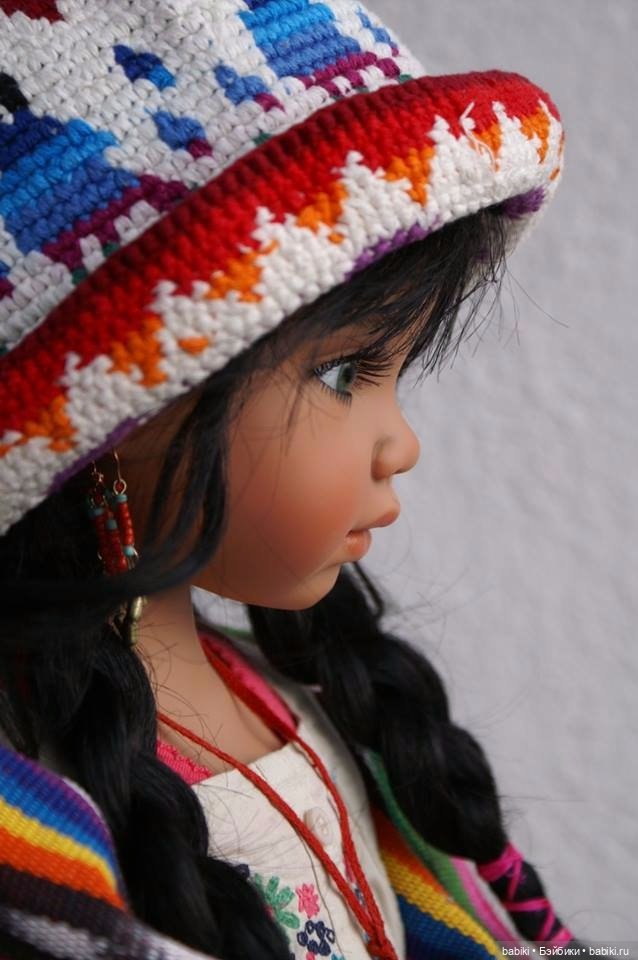 Этнические коллекционные куклы от Angela Sutter. Часть четвертая, заключительная (фото 3)