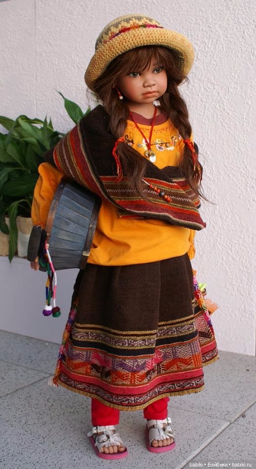 Этнические коллекционные куклы от Angela Sutter. Часть четвертая, заключительная