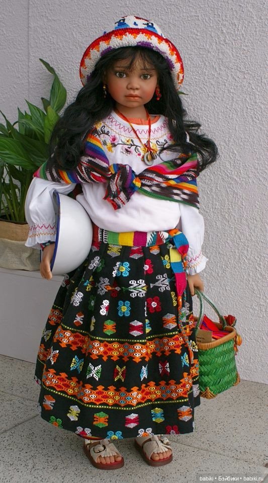 Этнические коллекционные куклы от Angela Sutter. Часть четвертая, заключительная (фото 5)