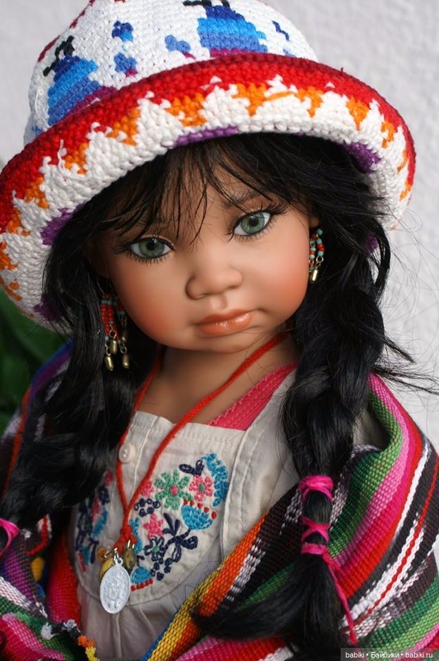 Этнические коллекционные куклы от Angela Sutter. Часть четвертая, заключительная