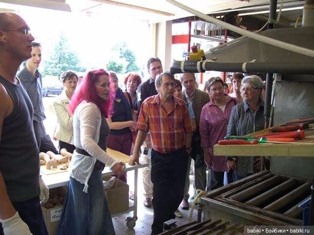 Экскурс в Историю. Экскурсия на фабрику Annette Himstedt 2007 год (фото 10)