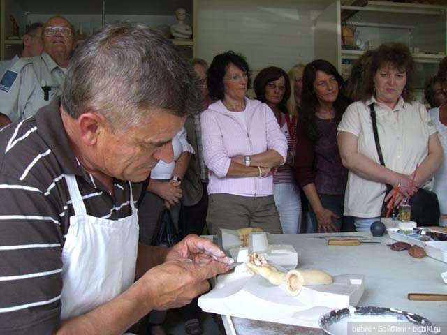 Экскурс в Историю. Экскурсия на фабрику Annette Himstedt 2007 год