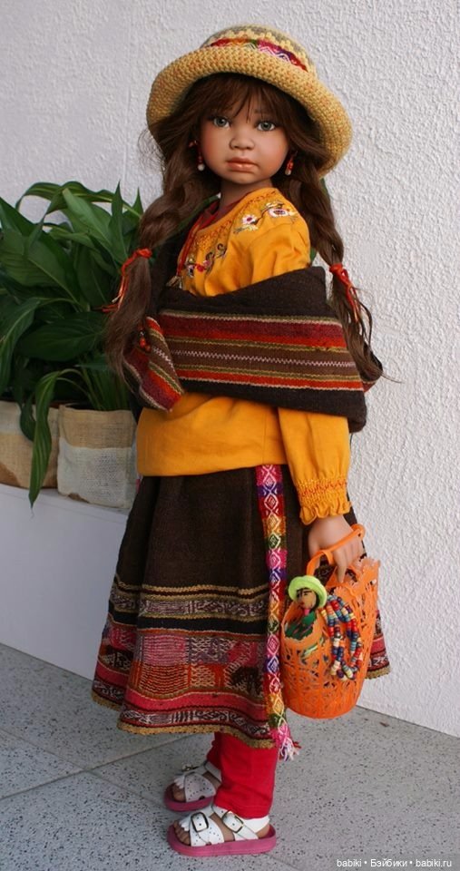 Этнические коллекционные куклы от Angela Sutter. Часть четвертая, заключительная