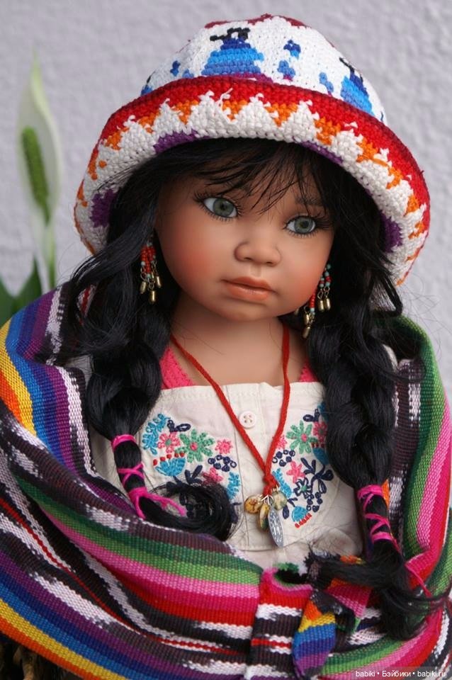 Этнические коллекционные куклы от Angela Sutter. Часть четвертая, заключительная (фото 4)