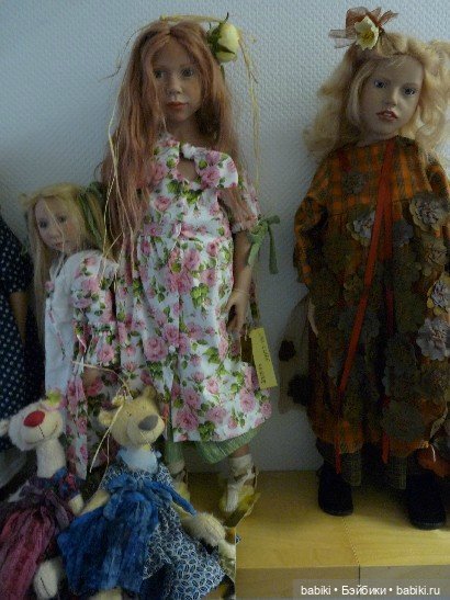 Фотогалерея кукол и мишек Zwergnase. Коллекционные куклы
