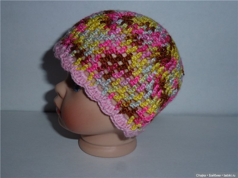 Вязаная миниатюрная обувь для наших любимых кукол и шапочки